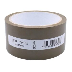 ΤΑΙΝΙΑ ΣΥΣΚΕΥΑΣΙΑΣ ΚΑΦΕ ΘΟΡΥΒΩΔΗΣ "OPP TAPE" 50METRAx48mm (72ΤΕΜ/ΚΙΒ)