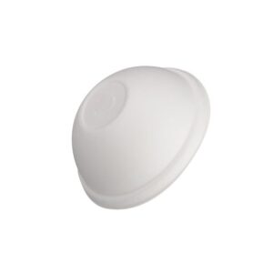 ΚΑΠΑΚΙ ΘΟΛΟΣ ΜΠΟΜΠΕ ΛΕΥΚΟΣ ΑΠΟ ΖΑΧΑΡΟΚΑΛΑΜΟ 90mm 50ΤΕΜ (50X20TEM/KIB)