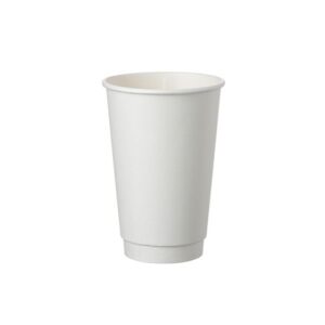 ΠΟΤΗΡΙ ΔΙΠΛΟΤOΙΧΟ ΛΕΙΟ ΛΕΥΚΟ 12oz 80mm 25ΤΕΜ (20X25TEM/KIB)