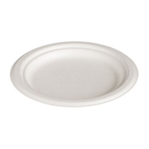 ΠΙΑΤΑ ΣΤΡΟΓΓΥΛΑ TESSERA BIO ΑΠΟ ΖΑΧΑΡΟΚΑΛΑΜΟ 23cm 50ΤΕΜ (50Χ10ΤΕΜ/ΚΙΒ)