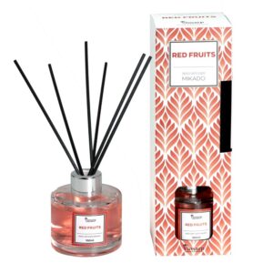 ΑΡΩΜΑΤΙΚΟ ΧΩΡΟΥ ΜΕ STICKS RED FRUITS-VANILLA 100ML (6TEM/KIB)