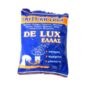 DE LUX ΑΠΟΦΡΑΚΤΙΚΟ 900GR (ΚΑΥΣΤΙΚΗ ΣΟΔΑ) (12TEM/KIB)