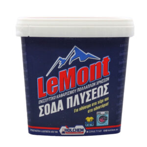 LEMONT ΣΟΔΑ ΠΛΥΣΕΩΣ ΚΡΥΣΤΑΛΛΙΚΗ 650gr (12TΕΜ/KIB)