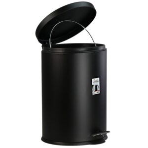ΚΑΔΟΣ ΑΠΟΡΡΙΜΑΤΩΝ ΜΕ ΠΕΝΤΑΛ ΜΕΤΑΛΛΙΚΟΣ ΜΑΥΡΟΣ ΜΑΤ 30L VIOSARP