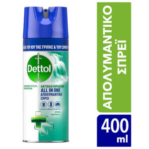 DETTOL SPRAY 400ML SPRING WATERFALL (6TEM/KIB)