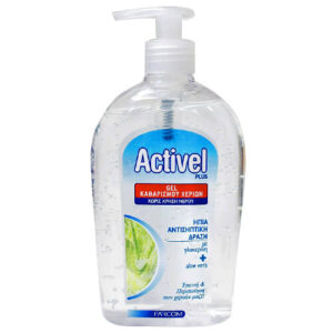 FARCOM ACTIVEL GEL ΚΑΘΑΡΙΣΜΟΥ ΧΕΡΙΩΝ 500ML (15TMX/KIB)