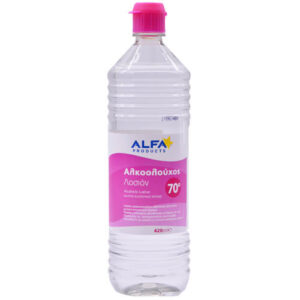 ALFA ΑΛΚΟΟΛΟΥΧΟΣ ΛΟΣΙΟΝ 70% 420ML (24TMX/KIB)