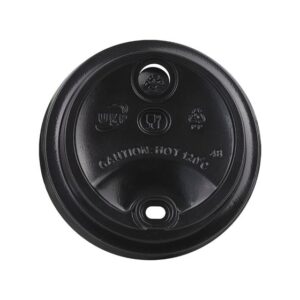 ΚΑΠΑΚΙ PP ΠΙΠΙΛΑ ΜΑΥΡΗ ΜΕ ΚΛΑΠΕΤΟ  14-16οz  90mm 50 TΕΜ (50Χ20ΤΕΜ/ΚΙΒ)